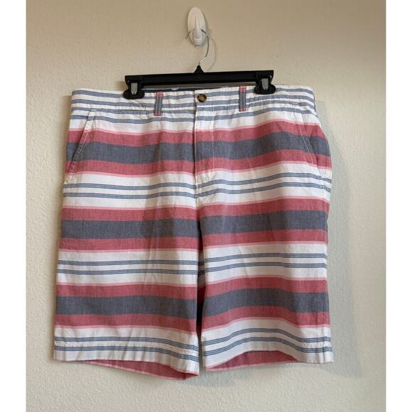 Tommy Hilfiger Shorts Mens 38-Cotton‎ Sailing Beach Boat Vacation Summer Striped - Picture 1 of 8